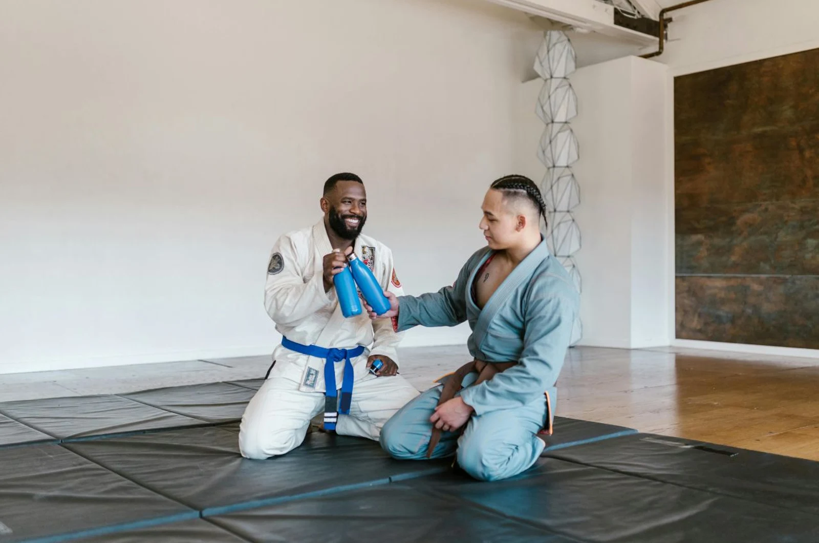 Adults learning self-defense at Bannis Martial Arts