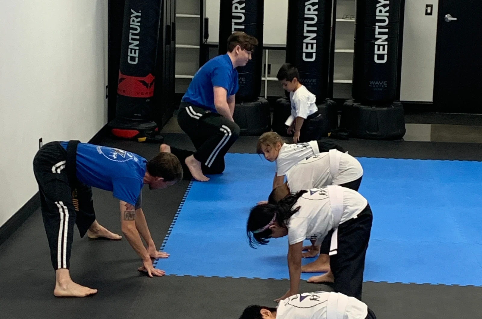 Kids martial arts class at Bannis Martial Arts